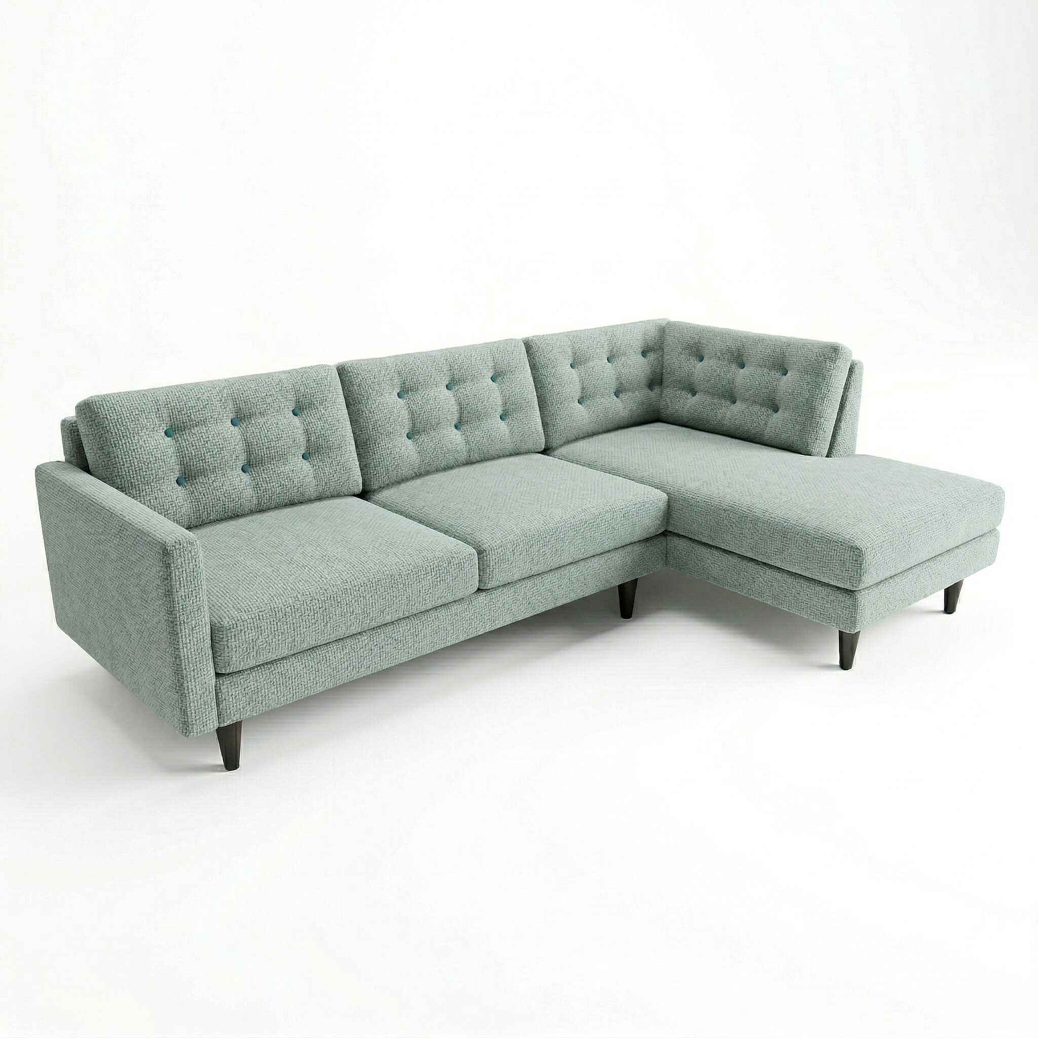 Talmadge Sectional – Made in USA, Custom Fabric Options