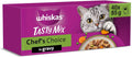 whiskas Tasty Mix 1+Chef´s Choice in Gravy 40x85g Pouches, Adult Cat Food